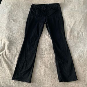 Old Navy Tall boot-cut jeans - black